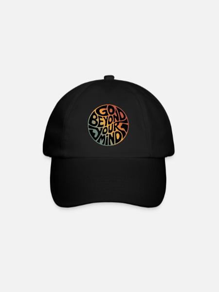 Go Beyond Your Mind - Baseball Cap - black/black