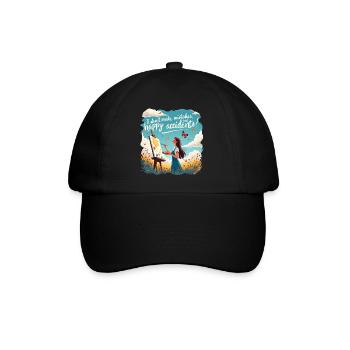 Oil Painting In Nature For Painters And Artists - Baseball Cap - black/black - Front