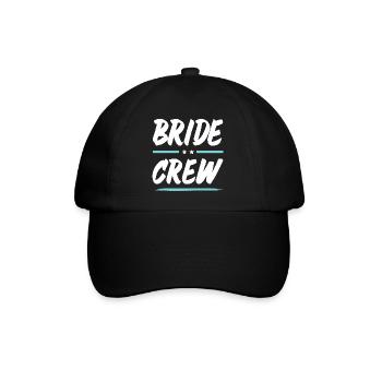 Bride Crew - Baseball Cap - black/black - Front