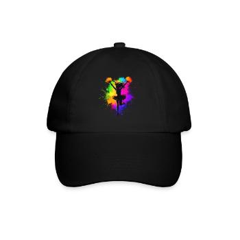 pom-pom girl colorée pom-pom girl - Casquette classique - noir/noir - Devant
