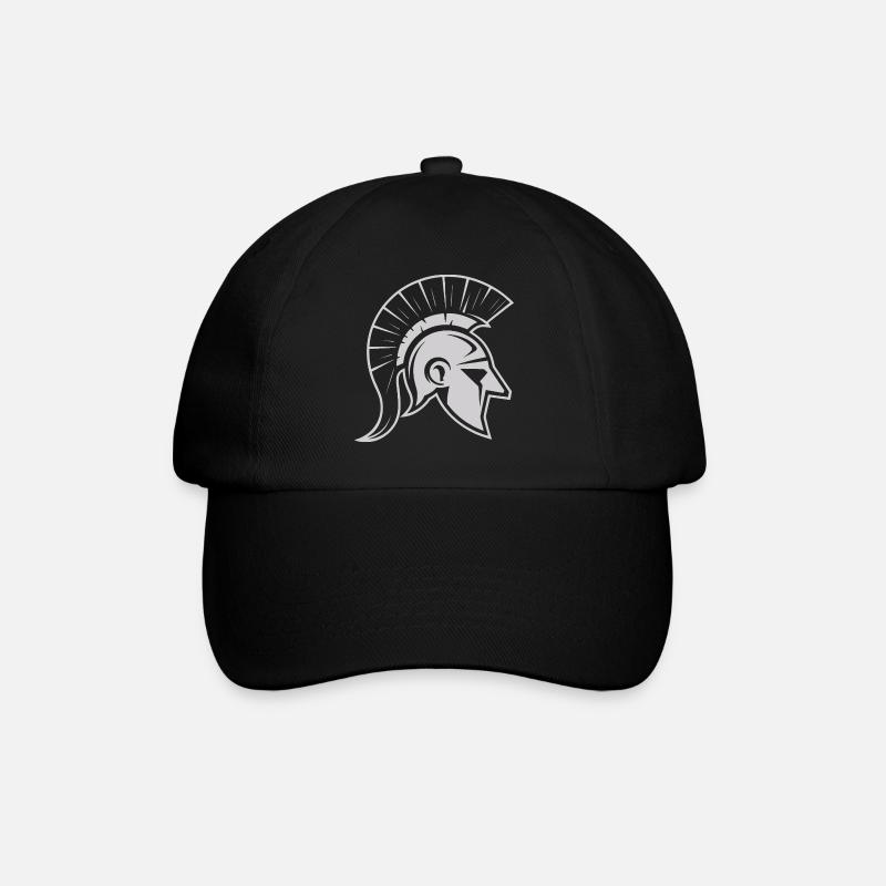 Guerrier spartiate - Casquette classique - noir/noir