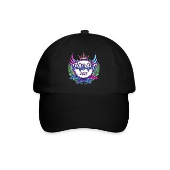 Thailand 2025 Bunt - Baseballkappe - Schwarz/Schwarz - Vorne