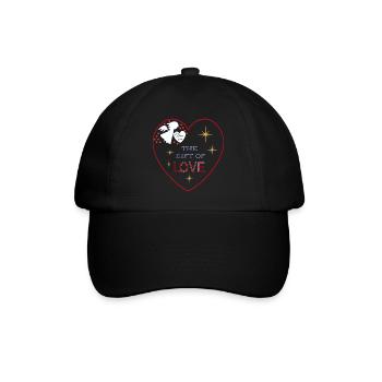 Heart Angel Love - Baseball Cap - black/black - Front
