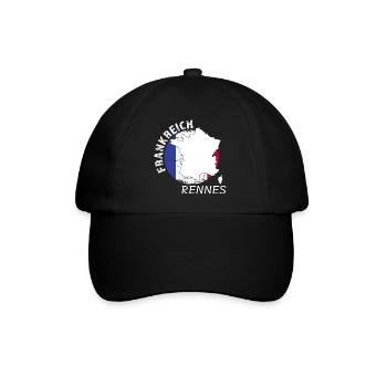 Rennes - Baseball Cap - black/black - Front