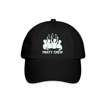 Bottle Raise Party Crew - Baseball Cap - black/black - Front