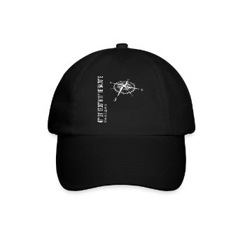 Wallgau - Casquette classique - noir/noir - Devant