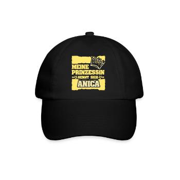 Anica - Baseballkappe - Schwarz/Schwarz - Vorne