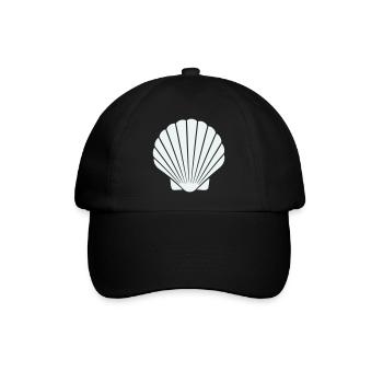 Geometric Shell Art - Baseball Cap - black/black - Front