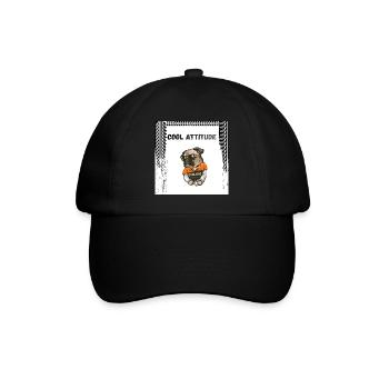 Dog  - Casquette classique - noir/noir - Devant