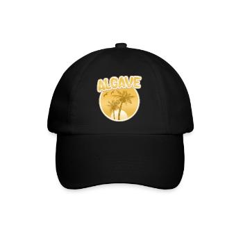 Algave - Baseball Cap - black/black - Front