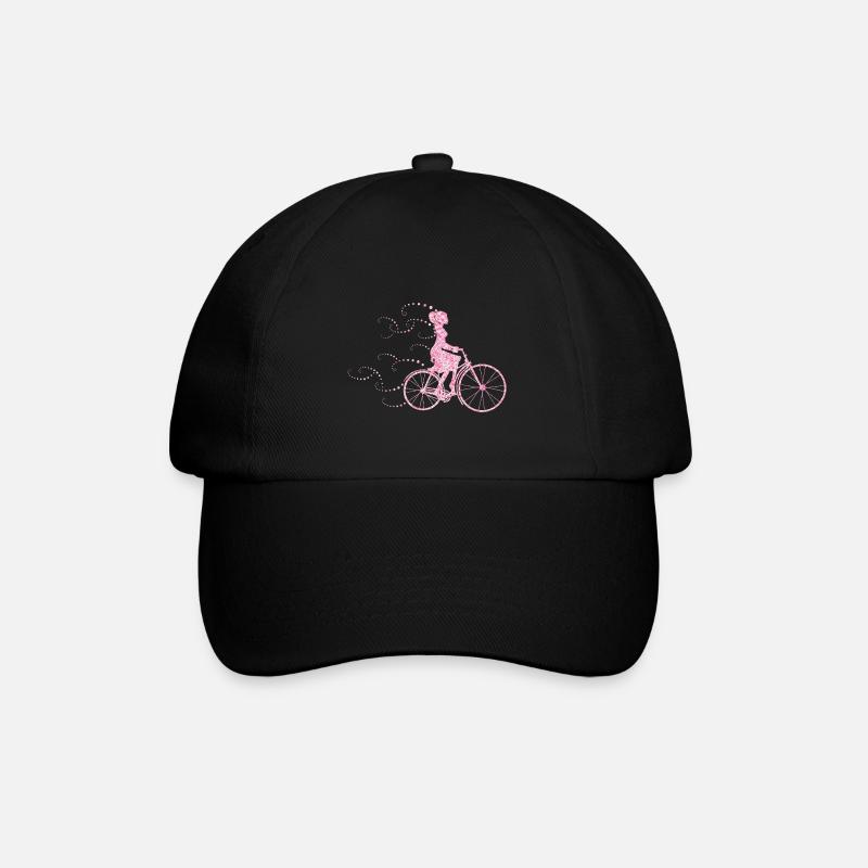 Cyclisme - Casquette classique - noir/noir