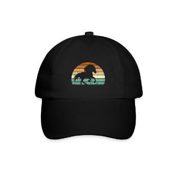 Cheval islandais Tölt Icelandic Retro Vintage - Casquette classique - noir/noir - Devant
