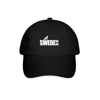 Suède - Casquette classique - noir/noir - Devant