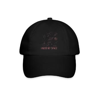 Je need my space physiker cadeau - Casquette classique - noir/noir - Devant