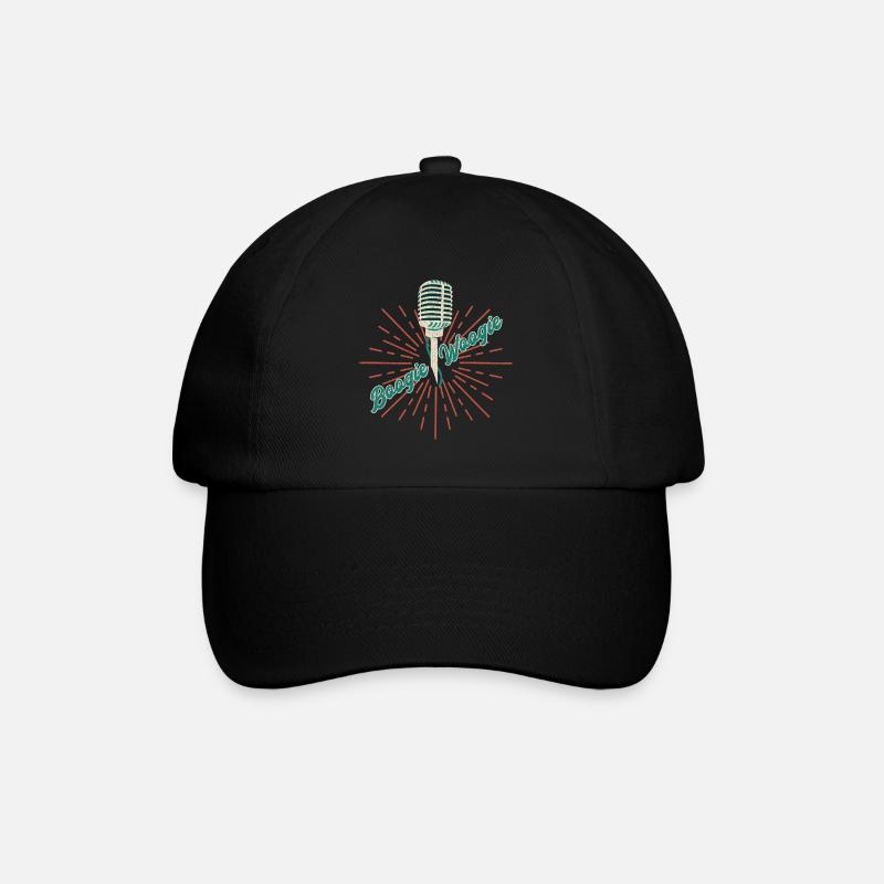 Boogie Woogie cadeau micro vintage - Casquette classique - noir/noir