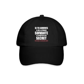 FUTURE GRANDE SOEUR - Casquette classique - noir/noir - Devant
