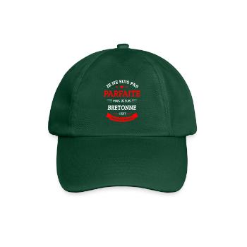 BRETONNE PARFAITE - Casquette classique - vert bouteille - Devant