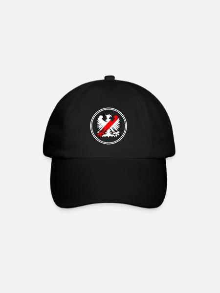 Der polnische Adler - Baseballkappe - Schwarz/Schwarz