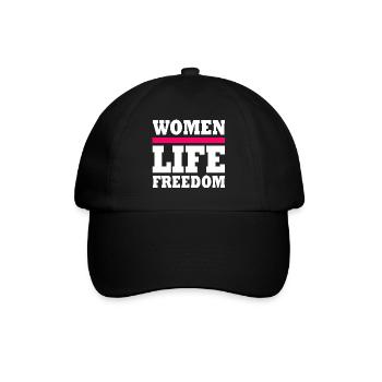 Women life freedom iran - Baseball Cap - black/black - Front