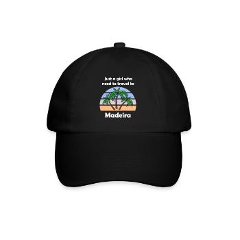 Le voyage à Madère - Casquette classique - noir/noir - Devant