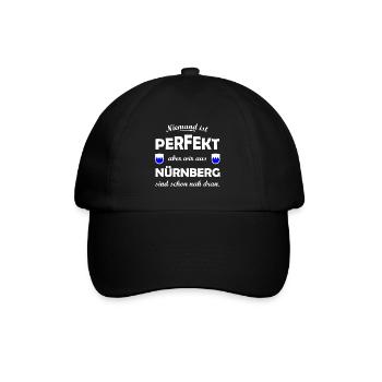 The Nuremberg fans - Baseball Cap - black/black - Front