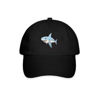 Kawaii Hai - Ocean Wonder - Baseball Cap - black/black - Front