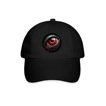 Magic Eye Fear Personnage sombre effrayant - Casquette classique - noir/noir - Devant
