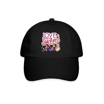 February 14 Valentine's Day Gift Candy - Baseball Cap - black/black - Front