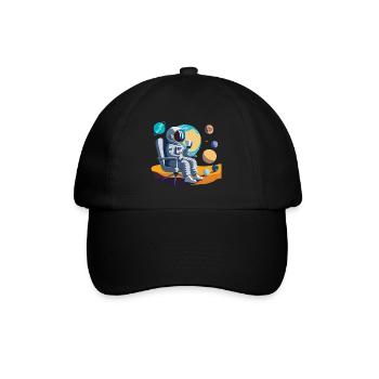 Interstellar Coffee Break - Baseball Cap - black/black - Front