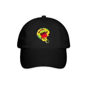 JUCKT EIN WENIG - Baseballkappe - Schwarz/Schwarz - Vorne
