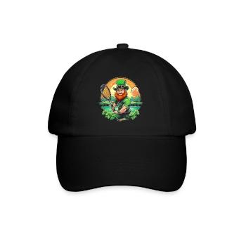 Saint-Patrick Shamrock Tennis - Casquette classique - noir/noir - Devant