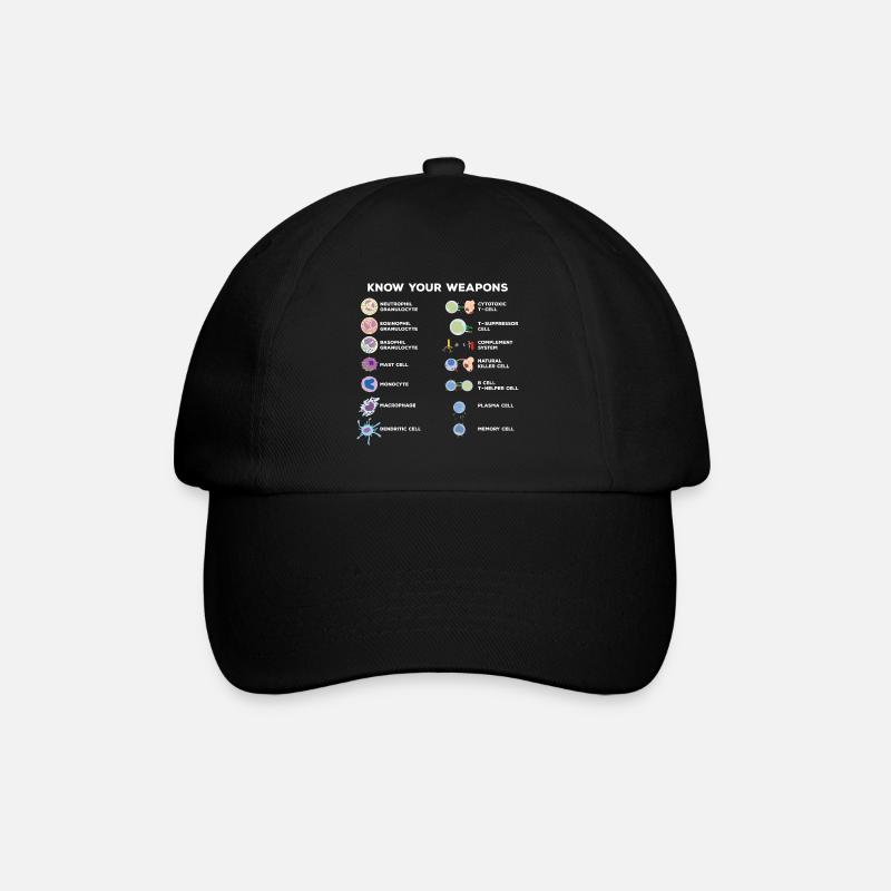 Science Expériences - Casquette classique - noir/noir