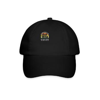 64 Ans Anniversaire Vintage Né en Août 1958 - Casquette classique - noir/noir - Devant