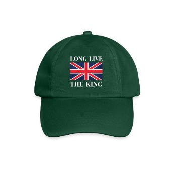 Es lebe der König - Baseballkappe - Flaschengrün - Vorne
