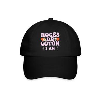Noces de Coton - Casquette classique - noir/noir - Devant