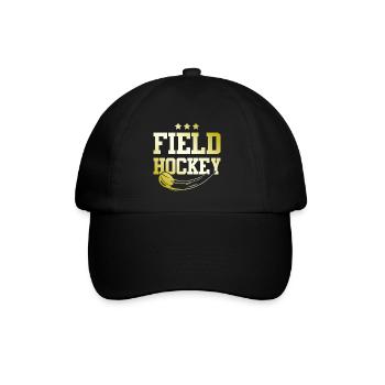 Field hockey sport - Baseball Cap - black/black - Front