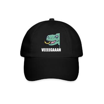 Vegan - Baseballkappe - Schwarz/Schwarz - Vorne