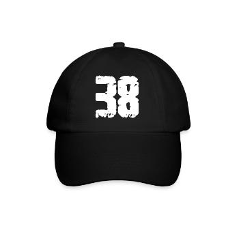 38 Nombre Vintage - Casquette classique - noir/noir - Devant