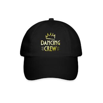 Équipe de danse - Casquette classique - noir/noir - Devant
