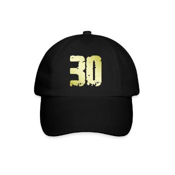 30 Nombre Vintage - Casquette classique - noir/noir - Devant