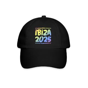 Ibiza 2025 Colorful - Baseball Cap - black/black - Front