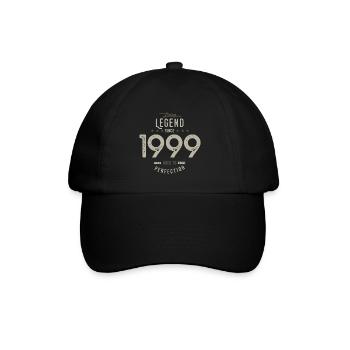 legend since 1999 cadeau anniversaire 23 ans - Casquette classique - noir/noir - Devant