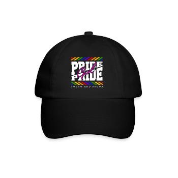 Love Is Love Pride Colors Of Rainbow Equality - Baseball Cap - black/black - Front