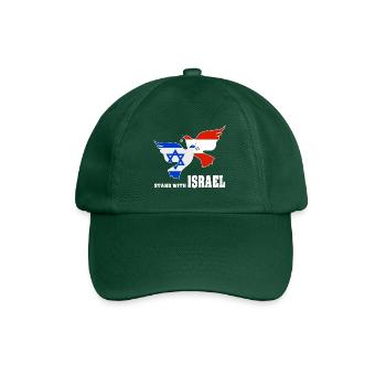 Autriche Israël Colombes de la paix - Casquette classique - vert bouteille - Devant
