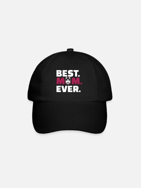Alaskan Malamute - Baseball Cap - black/black