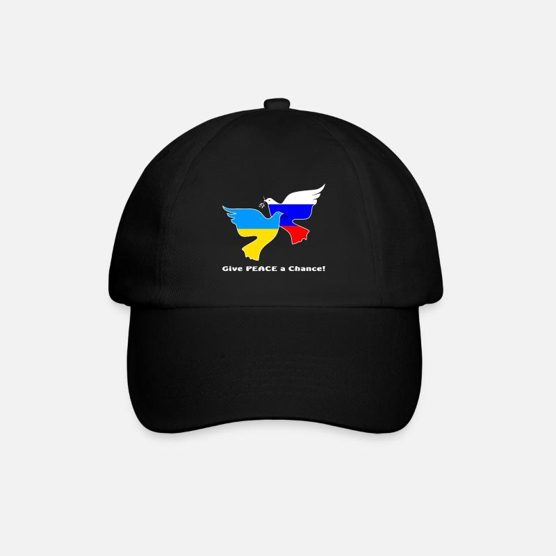 Paix - Casquette classique - noir/noir
