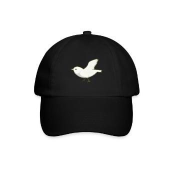 Bird Animal Wings Flying - Baseball Cap - black/black - Front
