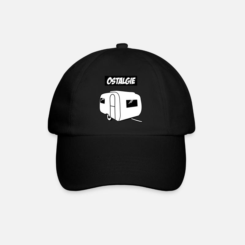Ostalgie QEK Junior - Baseballkappe - Schwarz/Schwarz