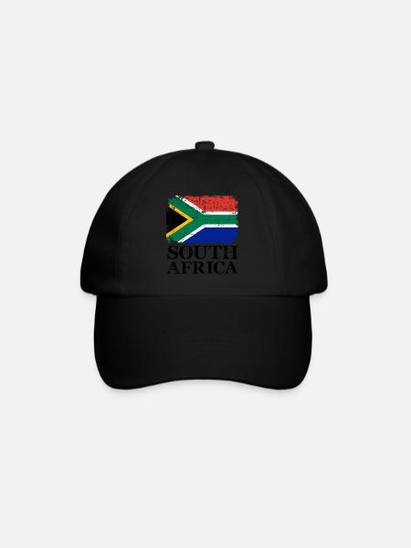 South Africa - Baseball Cap - black/black