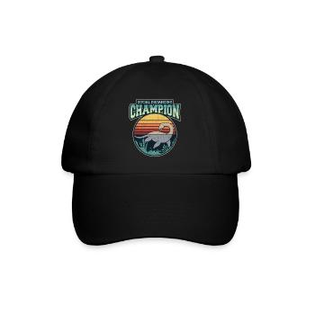 Drôle de Loch Ness Social Distancing Champion - Casquette classique - noir/noir - Devant